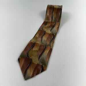 J Garcia 100% Silk Space Containers Collection Thirty Seven Neck Tie NWOT